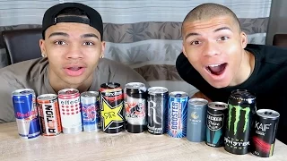 TEUER VS GÜNSTIG !!! Energy Drink Challenge | Kelvin und Marvin