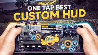 Free Fire Control Settings For 2 Finger & 2022 Best Custom HUD for One Tap Headshots in Telugu