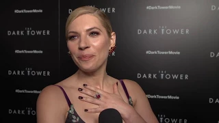 The Dark Tower New York Screening Red Carpet - Itw Katheryn Winnick (official video)