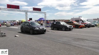 Citroen Saxo VTS 1.6 16V vs Seat Ibiza Drag race 🚦🚗 1/8 mile - 4K UHD