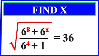 Math Olympiad | Nice Square Root Math Simplification | Find The Value Of X