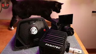 Logitech G PRO Racing DD vs. Fanatec CSL DD vs. Moza Racing R9 vs SimCat [SIZE COMPARISON]