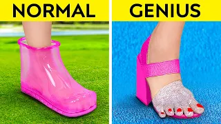 FANTASTIC SHOE CRAFTS!👠 Simple Hacks to Keep Your Feet Nice and Smooth