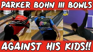 Parker Bohn III Bowls Tournament Against His KIDS!!
