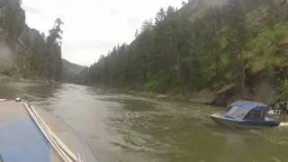 Jet Boat Black Creek Rapid Salmon River Idaho Viking