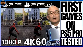 PLAYSTATION 5 - PS5 PRO GTA 6 - 60 FPS / FIRST PS5 PRO GAMES TESTED !? / 1080 TO 4K PS5 PRO UPGRADE…