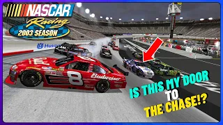 THE BATTLE FOR A CHASE SPOT HEATS UP🔥| NR2003 Career Mode // 2007 Cup Carset // Race 24/36