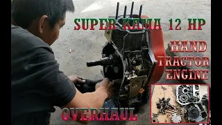 OVERHAULING OF SUPER KAMA 12 HP|HANDTRACTOR ENGINE|Reynolds MotoVlog