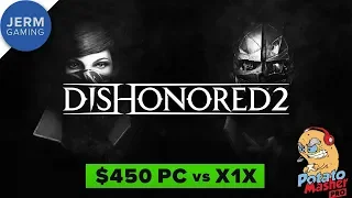 Xbox One X vs GTX 1060 at 4K - Dishonored 2