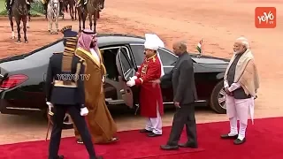 Saudi Prince Entry in India | PM Modi Welcomes Saudi Arabia Prince Mohammed Bin Salman | YOYO TV