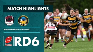 RD 6 HIGHLIGHTS: North Harbour v Taranaki (Farah Palmer Cup 2023)