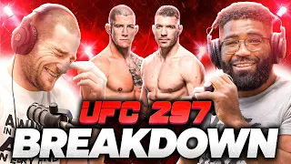 UFC 297 Breakdown | Sean Strickland and Chris Curtis talk about Dricus Du Plessis, MAB and UFC 297!