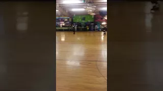 Quad Figure Skating Practice
