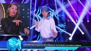 Leonardo Favio se ganó los diez millones en 'Yo me llamo' y las redes lo celebran