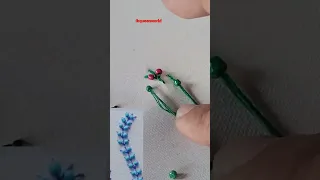 Beads Fly stitch work| #shorts #viral