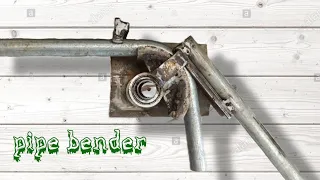 Pipe Bender || membuat alat pembengkok pipa sendiri