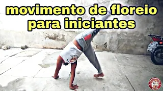 Capoeira tutorial movimento de floreio para iniciantes