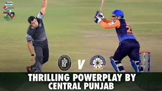 Thrilling Powerplay By Central Punjab | KP vs Central Punjab | Match 33 | National T20 2021 | MH1T