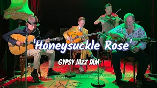 'Honeysuckle Rose' Amazing Gypsy jazz jam in Paris 2023