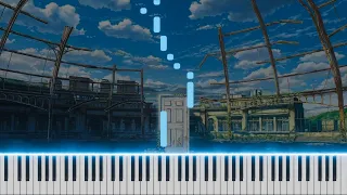 Suzume no Tojimari Medley Piano Transciption | Animenz