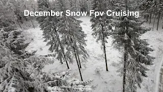 December Snow Fpv Cruising