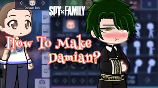 How To Make Damian In S×f Character// Gacha Club???// Tutorial °|/ SimplyReign