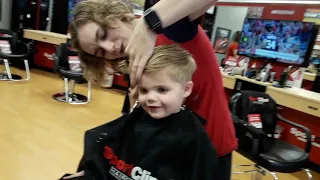 Aydyn James haircut