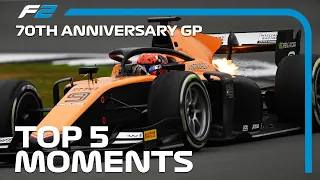 Top 5 Formula 2 Moments | 70th Anniversary Grand Prix 2020