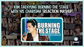 Kim Taehyung burning the stage with his charisma (BTS V best fancams compilation) | Reaction mashup