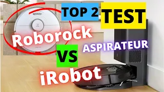 ❤️ Les 2 Meilleurs ASPIRATEURS ROBOTS LAVEUR 2023 ❤️ Comparatif & Guide d'achat iRobot VS Roborock❤️