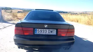 Bmw 850 sound exhaust. Sonido bmw 850 v12