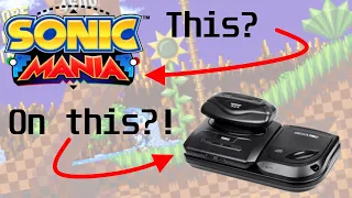 "Sonic Mania CD-32X" Graphics Preview
