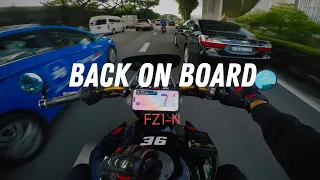 Back On Board. YAMAHA FZ1-N Singapore | REMUS Exhaust | ASMR | POV