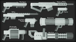 Minecraft: MrCrayfish's Gun Mod Attachment Guide