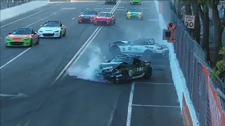 Mazda MX-5 Cup 2023. Race 2 Streets of St. Petersburg. Crashes