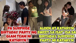 TRENDING !! ALDEN AT KATHRYN SWEET SA SURPRISE BIRTHDAY PARTY NI KATHRYN !