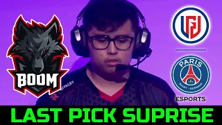 PSG.LGD VS BOOM GAME 1 - LAST PICK SUPRISE PGL ARLINGTON MAJOR 2022 PLAYOFFS