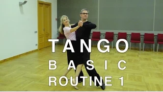 How to Dance Tango - Basic Routine 1