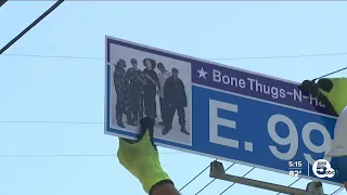 Street dedication ceremony honored Cleveland's Bone Thugs-N-Harmony Friday