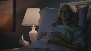 The Vampire Diaries 7x12 Caroline is dying for the babies at the hospital