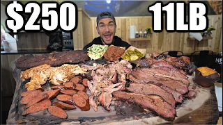 “YOU CAN'T EAT THAT!” IMPOSSIBLE TEXAS BBQ PLATTER CHALLENGE | Nev’s ‘Truck Load’ BBQ Challenge