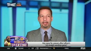 First Things First | Chris Broussard "Lebron is doing the equivalent to Tom Brady" | 2-11-21