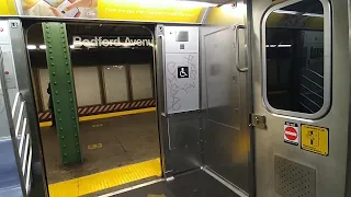 MTA NYC Subway|R160 (L) Train ride from 8th Avenue to Myrtle Avenue wyckoff Avenue