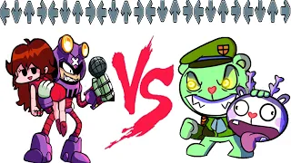 FnF Nefarious VS Flippy Flipped | FNF ANIMATION