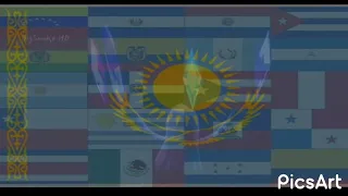 (show yourself) kazakh  and Spanish (la) mix