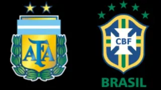 ARGENTINA  VS  BRAZIL      0-1    friendly match 16/10/2018 all highlight goal, skill, foul,