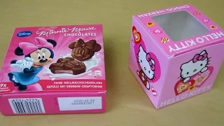 Hello Kitty Chocolate | Disney Minnie Mouse Chocolate