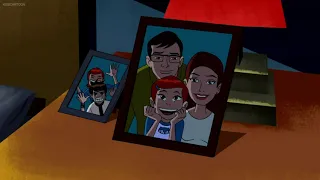 Gwen tell her secret to her dad , Ben 10 Alien Force Episode 9