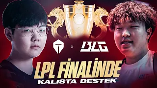 Çin ligi LPL finalinde destek Kalista seçildi | BLG vs TES LPL FİNAL ANALİZ