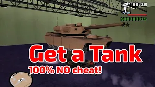 GTA San Andreas Secret : How to Get A Rhino Tank with No Cheat